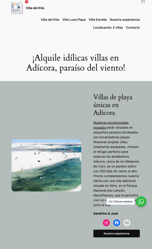 villadelkite.com - héro